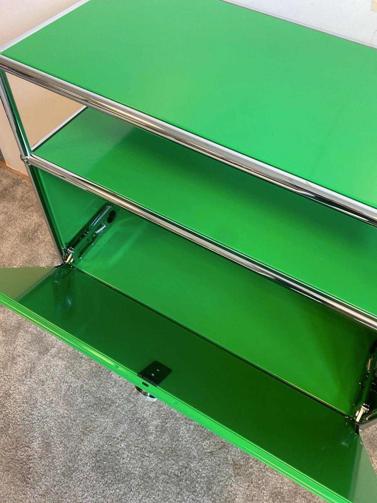 USM Haller Regal Sideboard Schrank Highboard grün ✅ - Bild 3