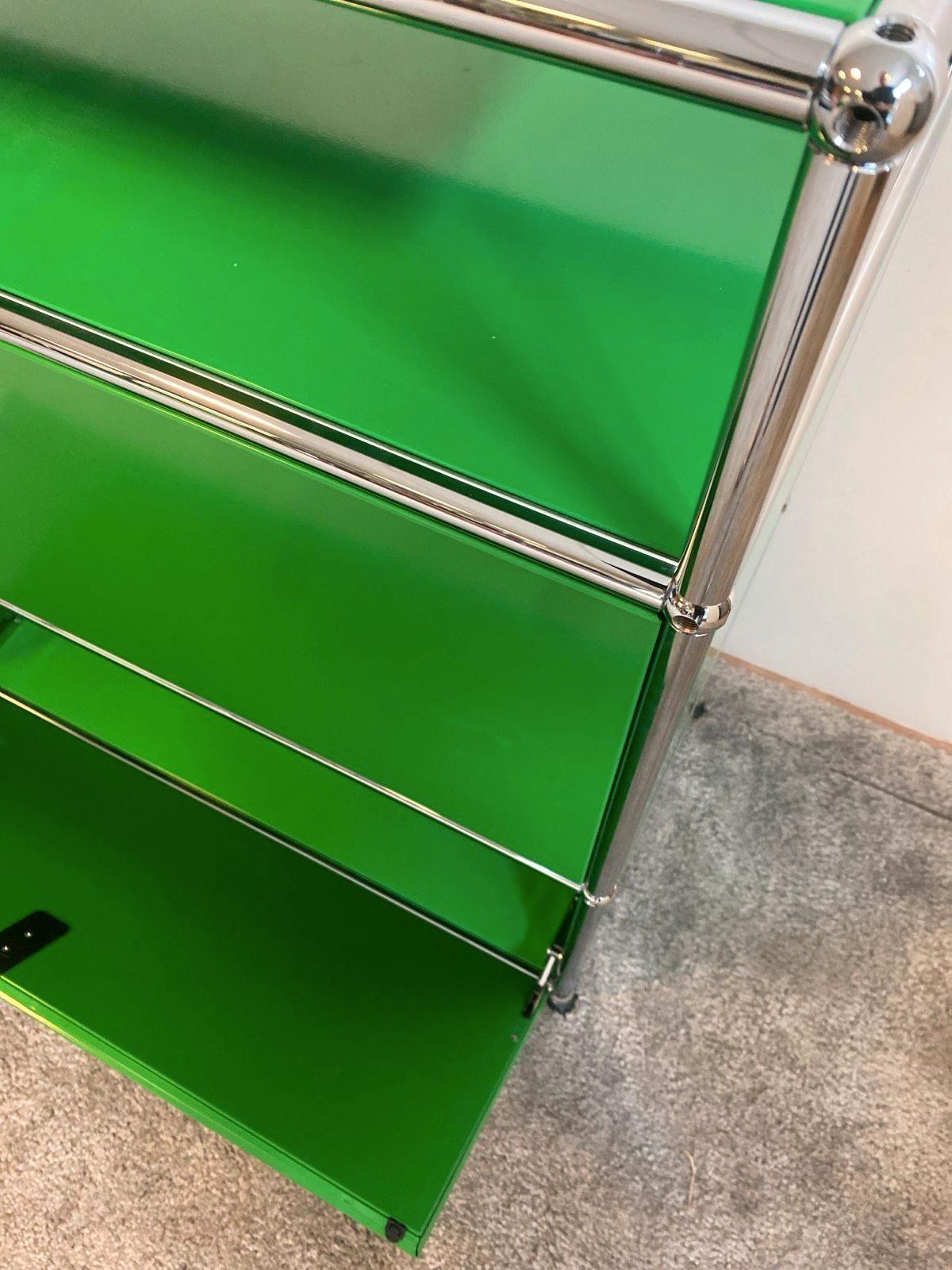 USM Haller Regal Sideboard Schrank Highboard grün ✅ - Bild 7