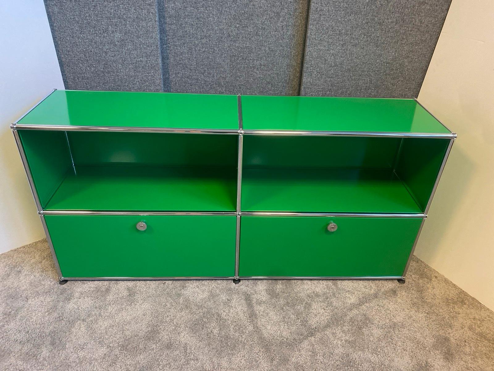 USM Haller Sideboard Lowboard TV-Board Highboard Schrank grün