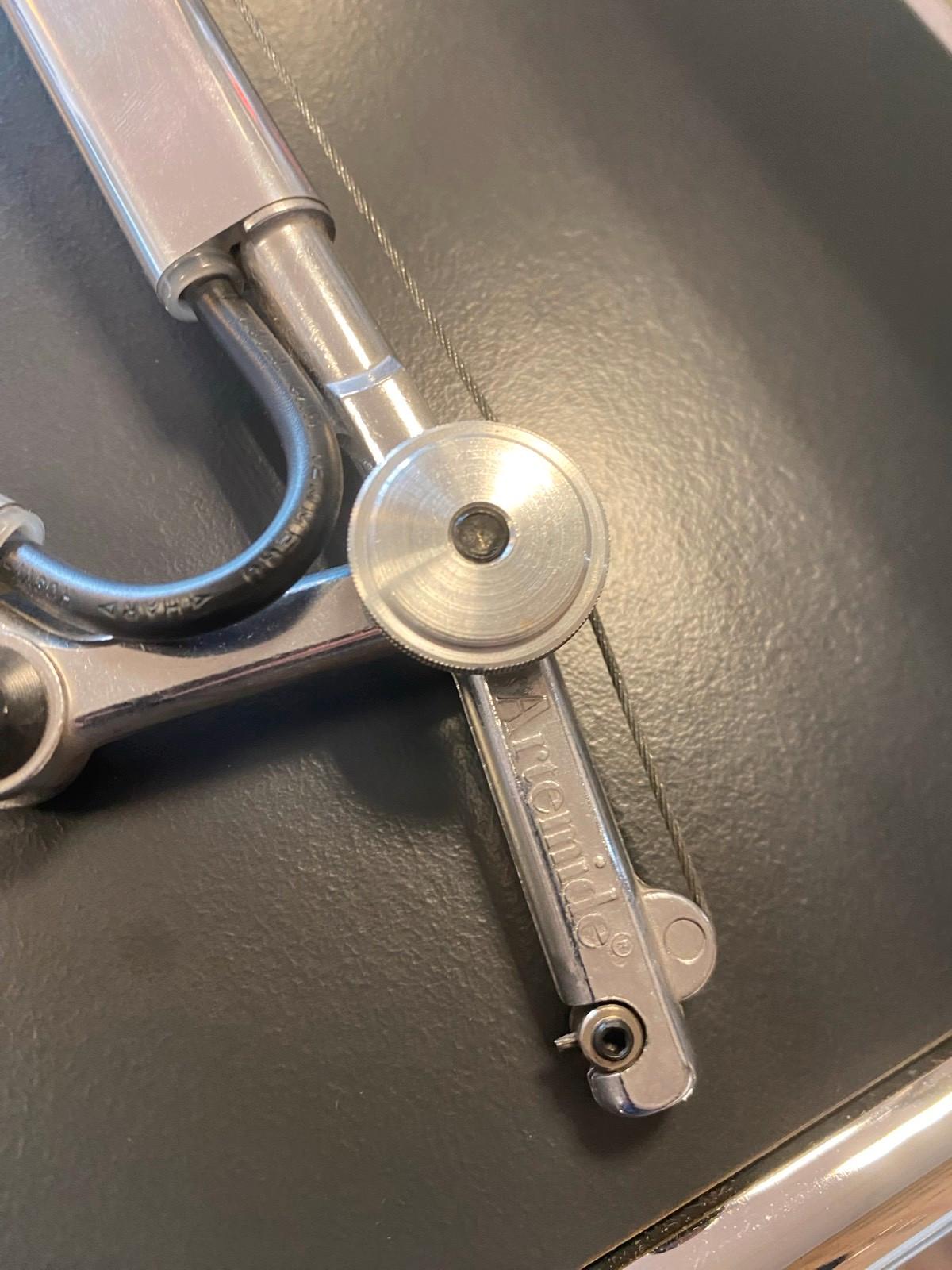 Artimede Tolomeo Tischlampe Aluminium USM Haller Tischzapfen ☀️  - Bild 3