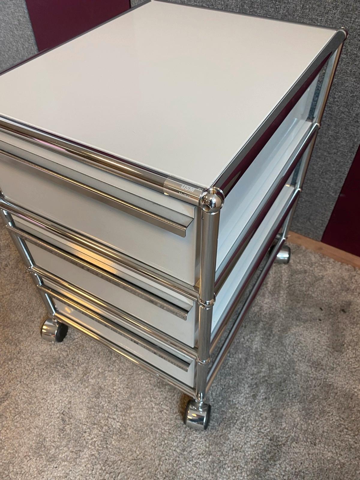 ⚙️ USM Haller Rollcontainer Container in lichtgrau  ⚙️ - Bild 3