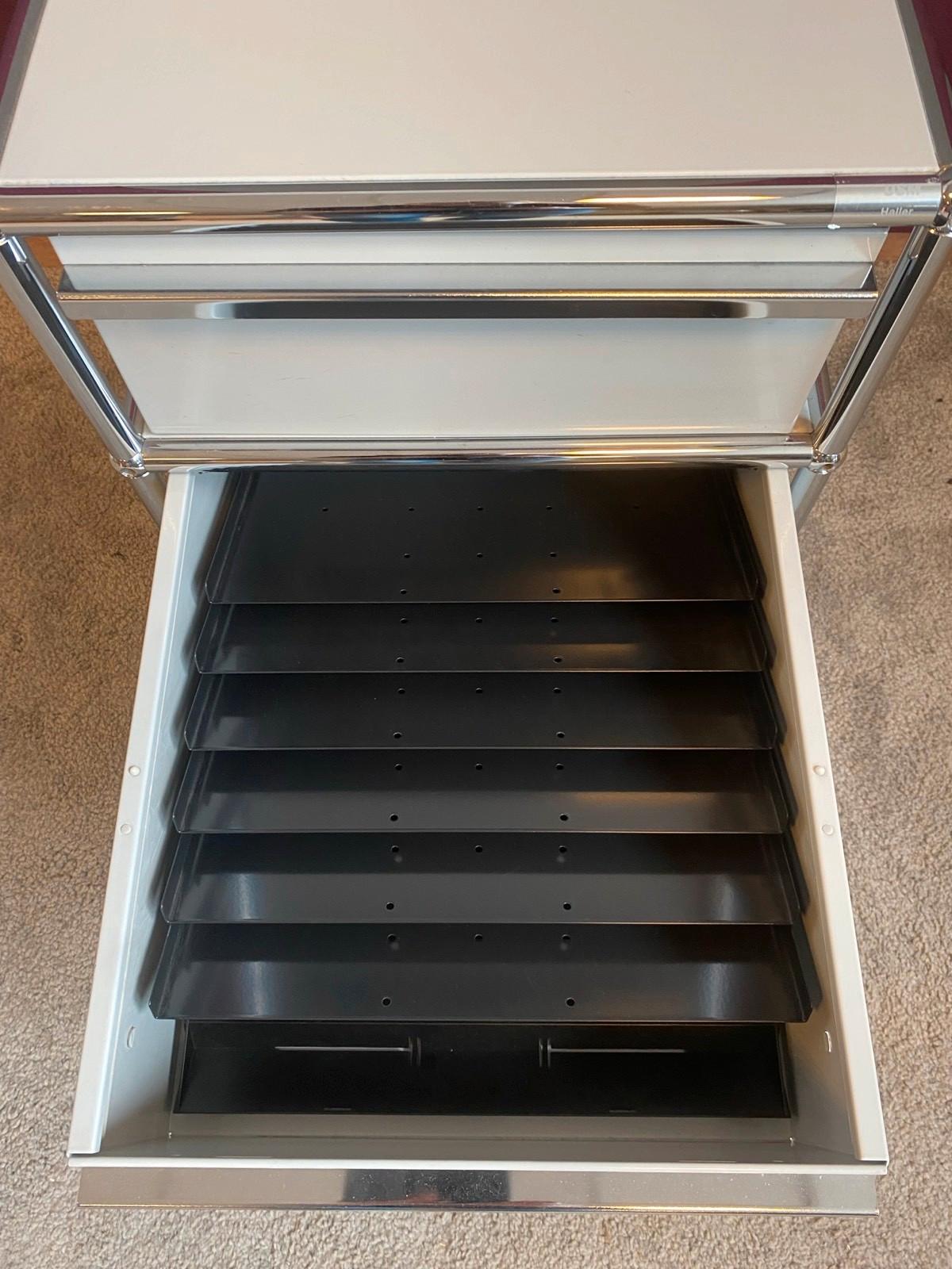 ⚙️ USM Haller Rollcontainer Container in lichtgrau  ⚙️ - Bild 6