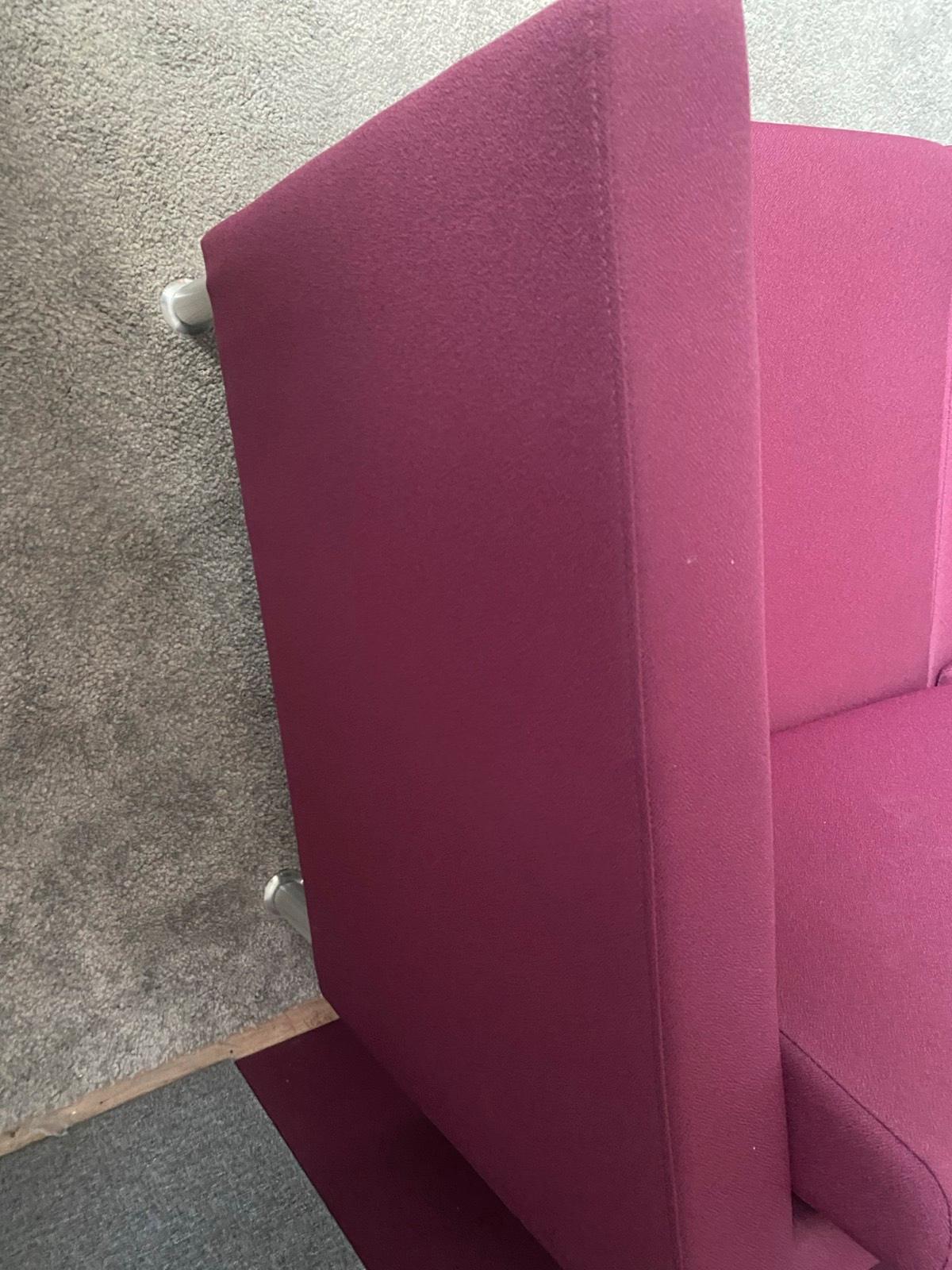 Besuchercouch Couch Wartebereich Empfang SMV rot - Bild 8