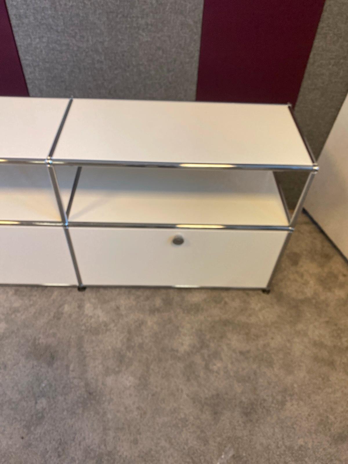 USM Haller Sideboard Lowboard TV-Board Highboard Schrank weiß - Bild 2