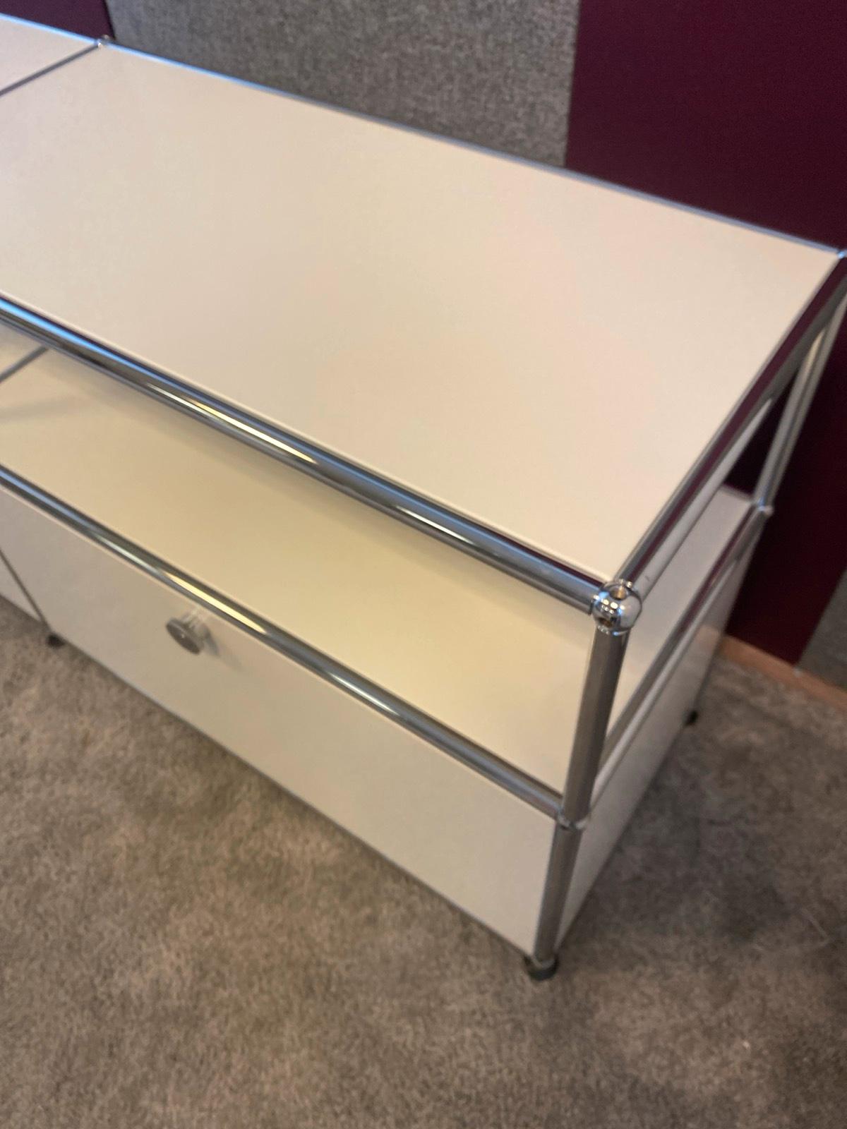 USM Haller Sideboard Lowboard TV-Board Highboard Schrank weiß - Bild 3