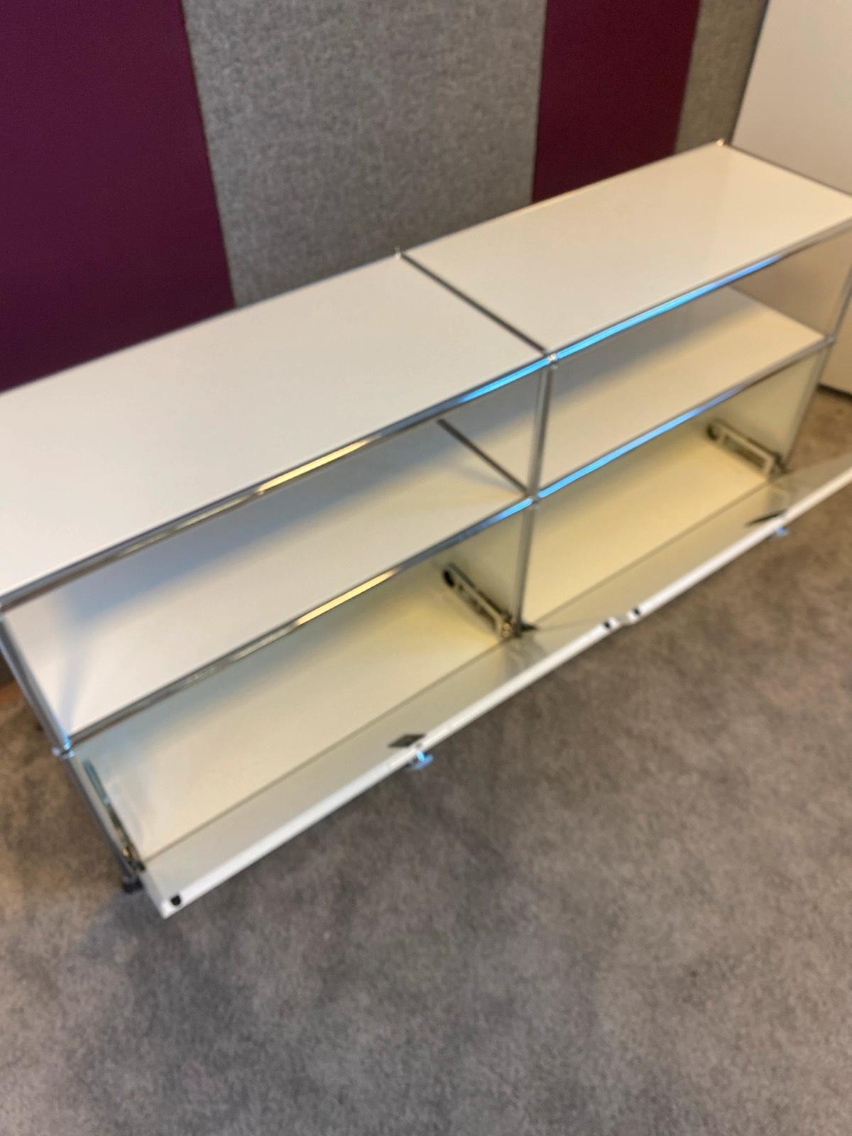 USM Haller Sideboard Lowboard TV-Board Highboard Schrank weiß - Bild 6