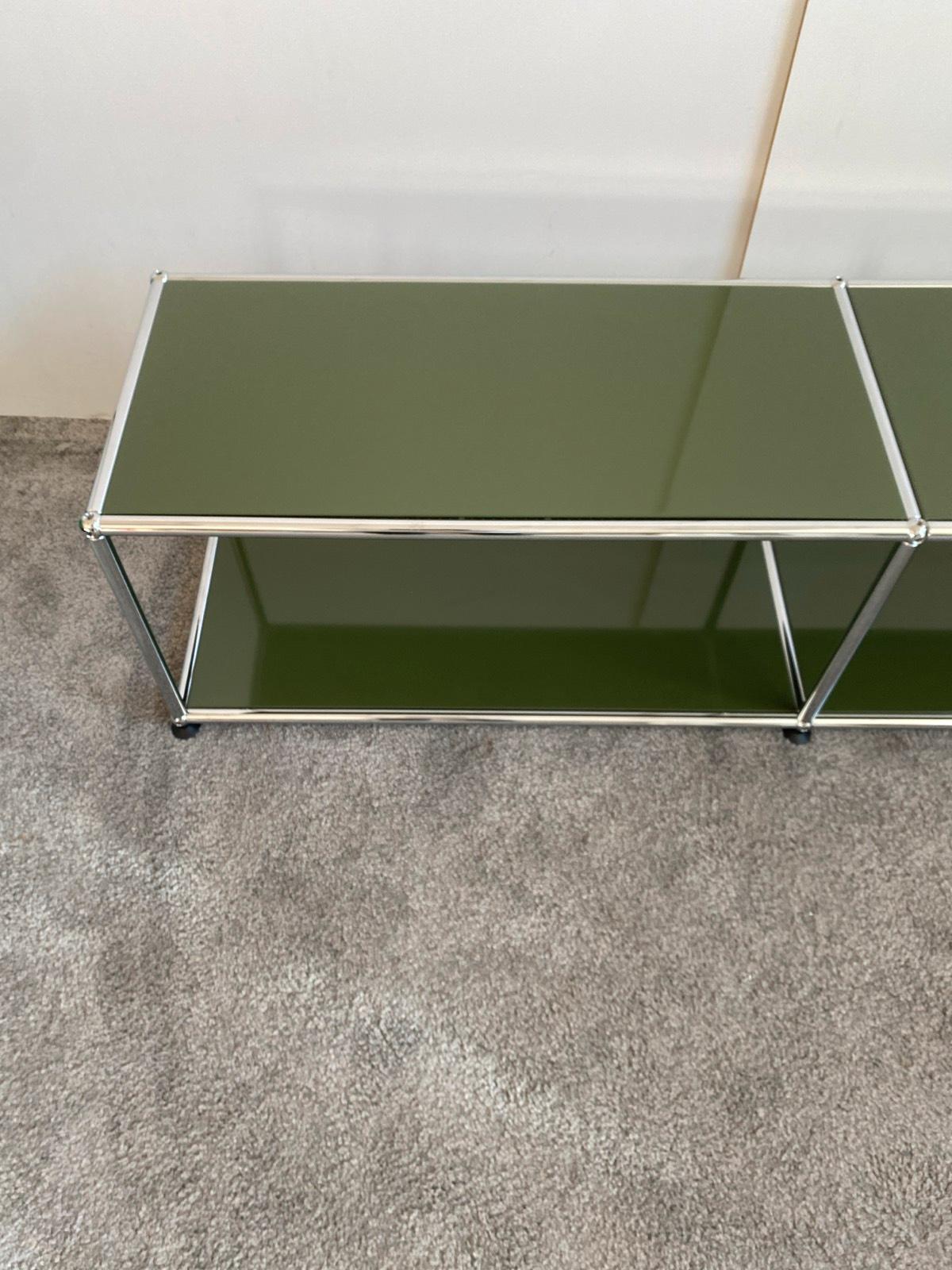 USM Haller Sideboard Lowboard TV-Board Regal offen oliv - Bild 2