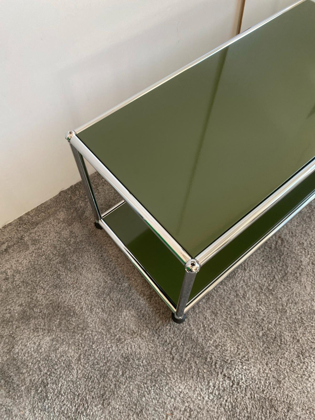 USM Haller Sideboard Lowboard TV-Board Regal offen oliv - Bild 3