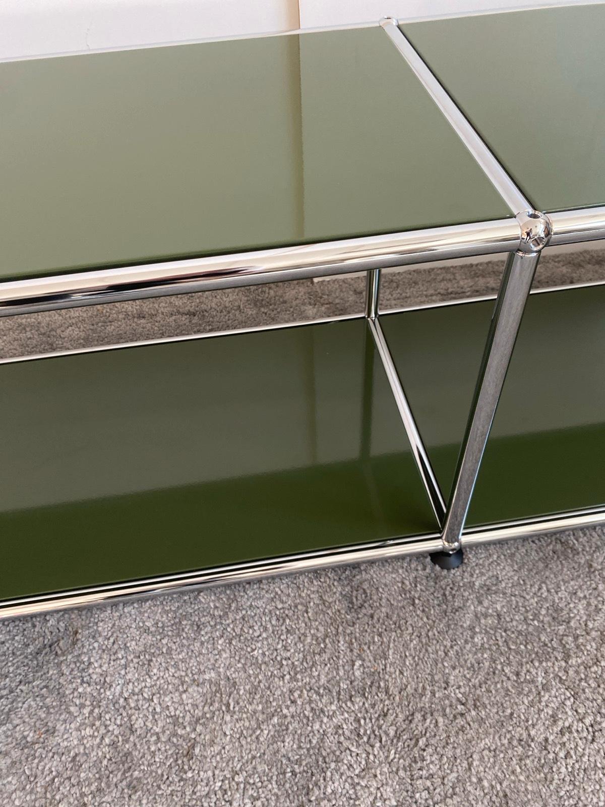 USM Haller Sideboard Lowboard TV-Board Regal offen oliv - Bild 4