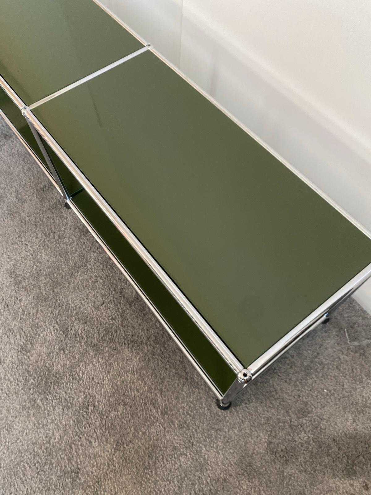 USM Haller Sideboard Lowboard TV-Board Regal offen oliv - Bild 5