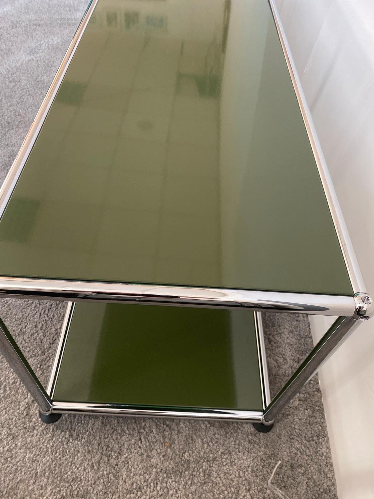 USM Haller Sideboard Lowboard TV-Board Regal offen oliv - Bild 6