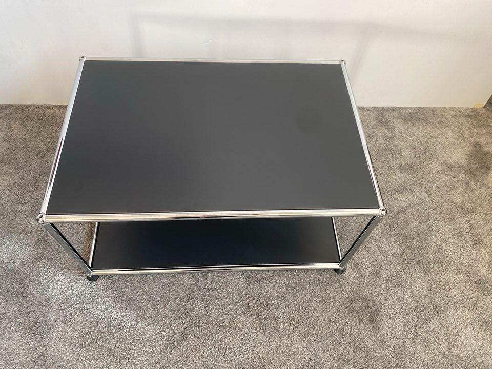 USM Haller Tisch Beistelltisch Wohnzimmertisch in anthrazit 50x75