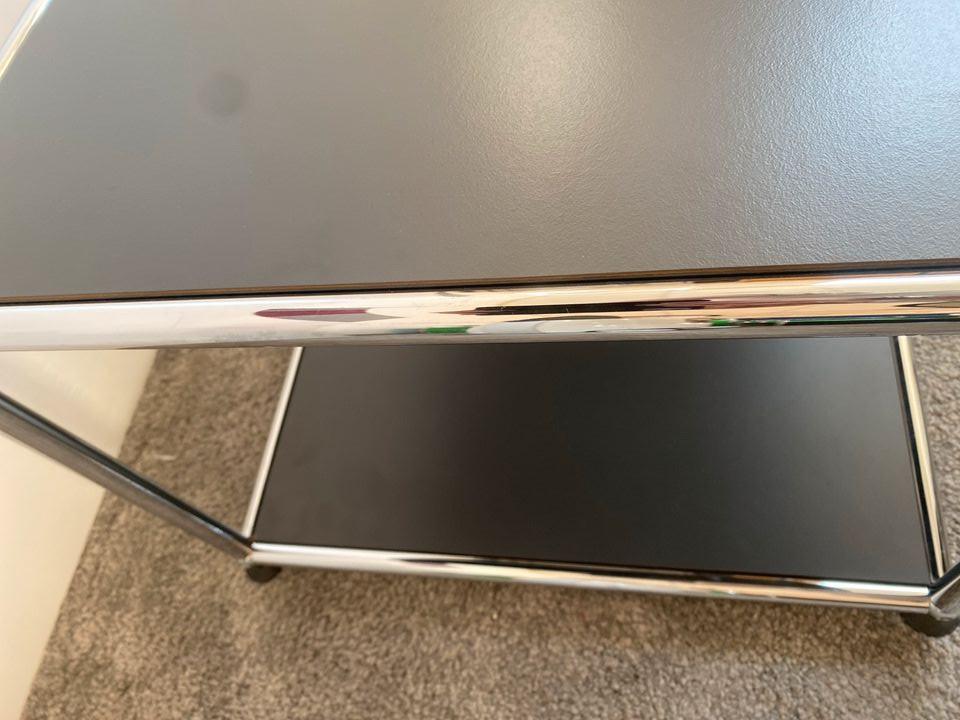 USM Haller Tisch Beistelltisch Wohnzimmertisch in anthrazit 50x75 - Bild 3