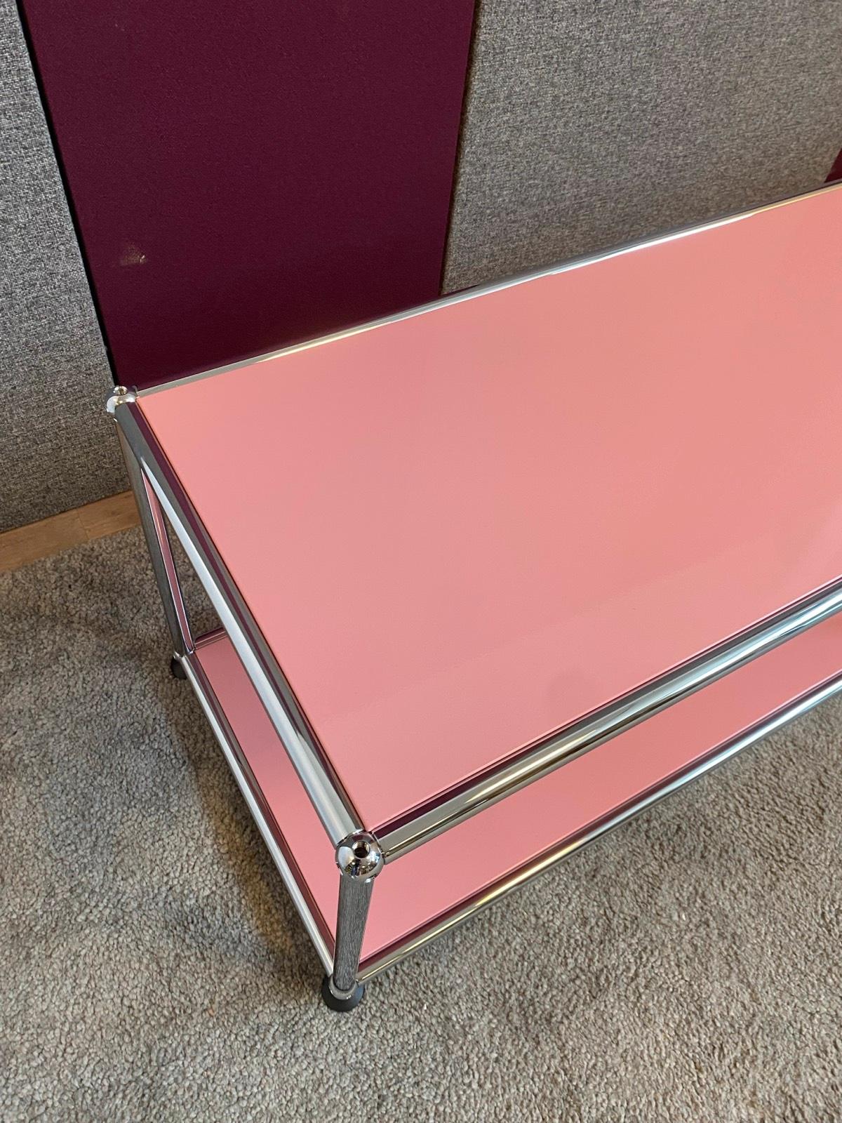 USM Haller Sideboard Lowboard TV-Board Regal offen rosa ⚾ - Bild 3