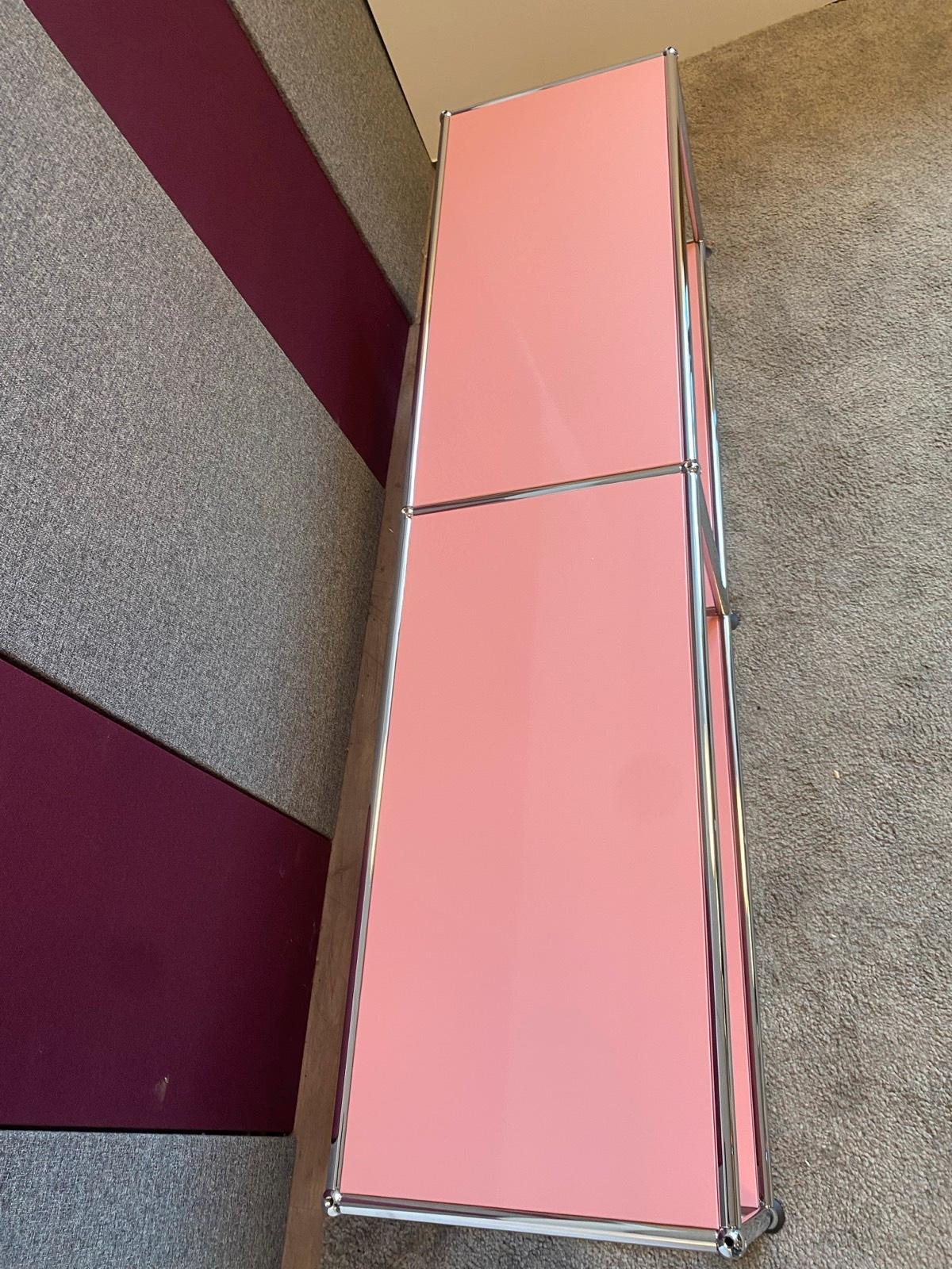 USM Haller Sideboard Lowboard TV-Board Regal offen rosa ⚾ - Bild 4