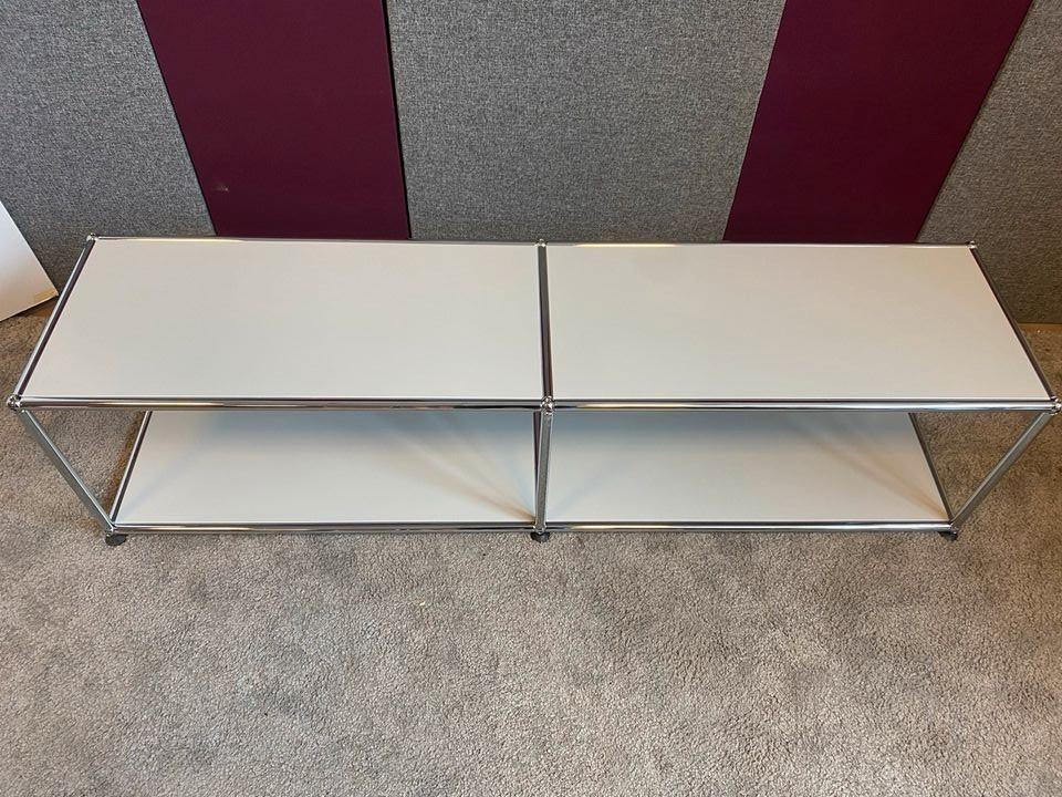 ⚪ USM Haller Sideboard Lowboard TV-Board Regal offen ⚪ Lichtgrau