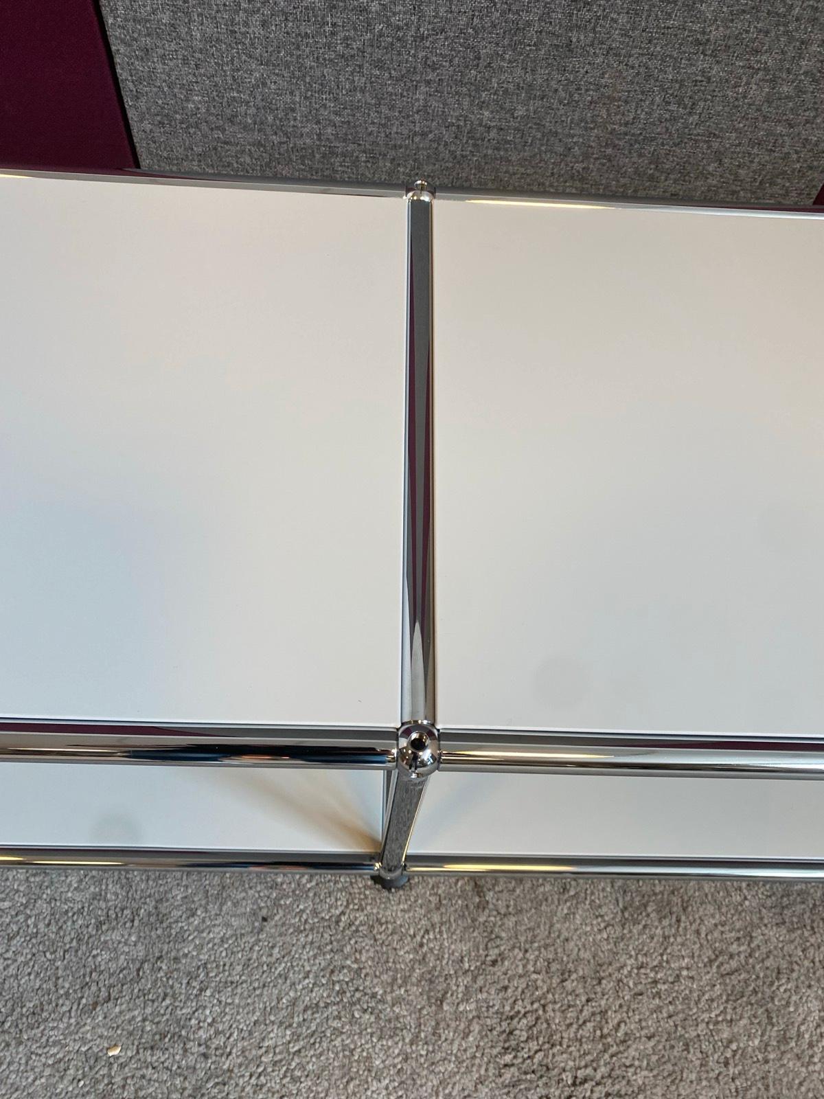 ⚪ USM Haller Sideboard Lowboard TV-Board Regal offen ⚪ Lichtgrau - Bild 3