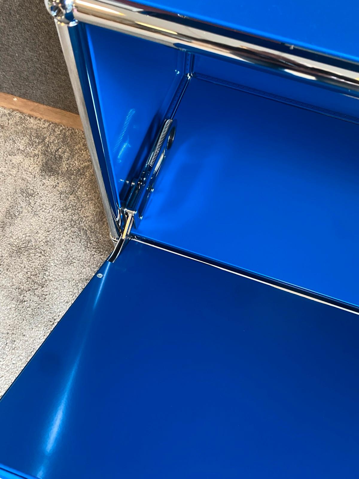 USM Haller Sideboard Highboard Aktenschrank Schrank Enzianblau ☄️ - Bild 4