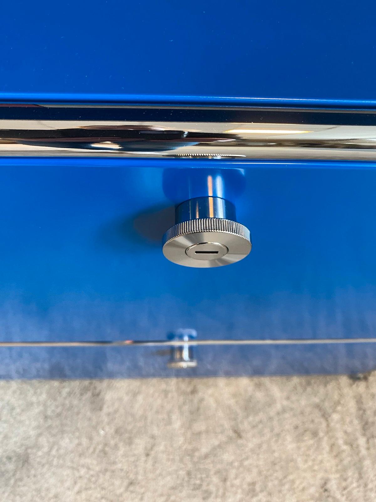 USM Haller Sideboard Highboard Aktenschrank Schrank Enzianblau ☄️ - Bild 5