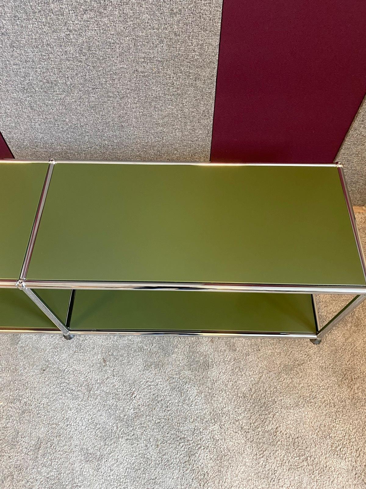USM Haller Sideboard Lowboard TV-Board Regal offen oliv ツ - Bild 2