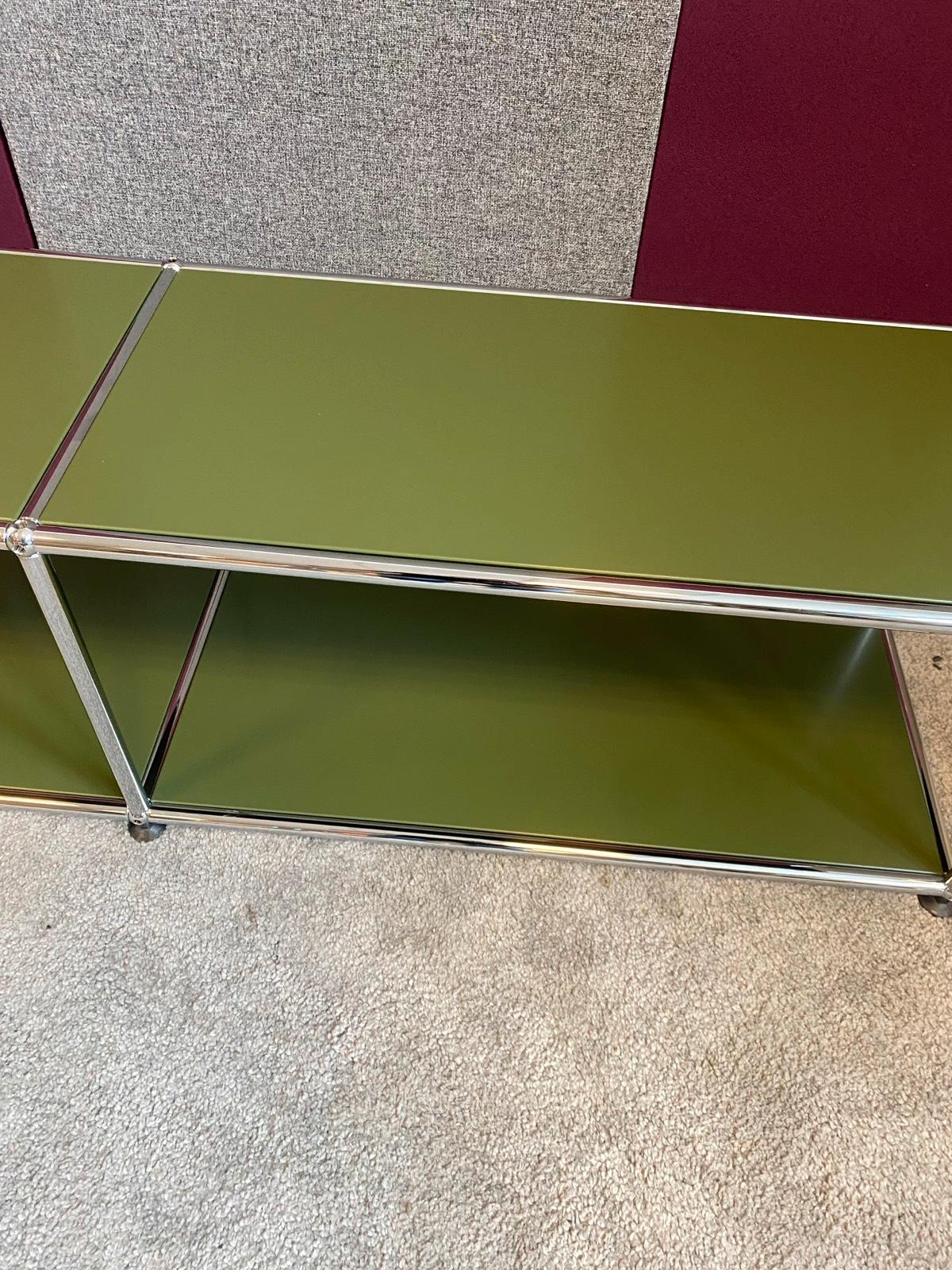 USM Haller Sideboard Lowboard TV-Board Regal offen oliv ツ - Bild 3