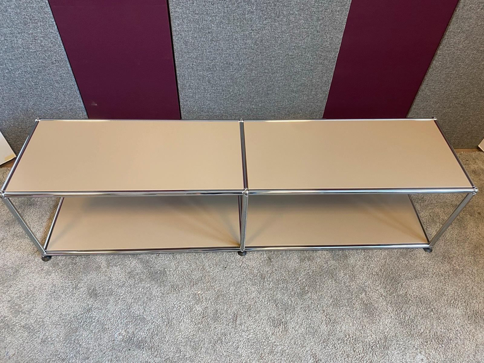 USM Haller TV-Board Regal Sideboard Lowboard offen beige ⭐