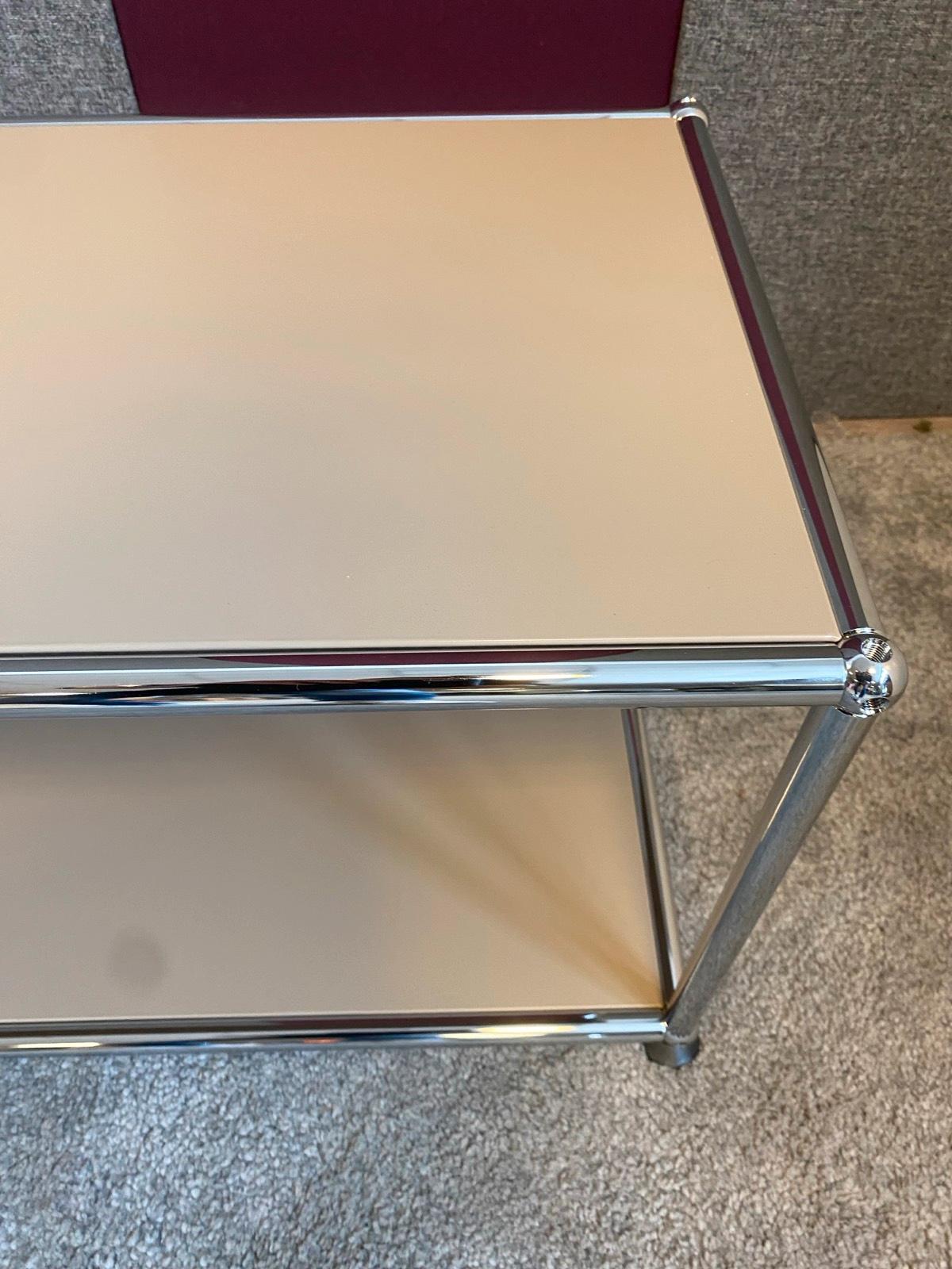USM Haller TV-Board Regal Sideboard Lowboard offen beige ⭐ - Bild 4