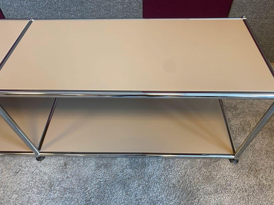 USM Haller TV-Board Regal Sideboard Lowboard offen beige ⭐ - Bild 5