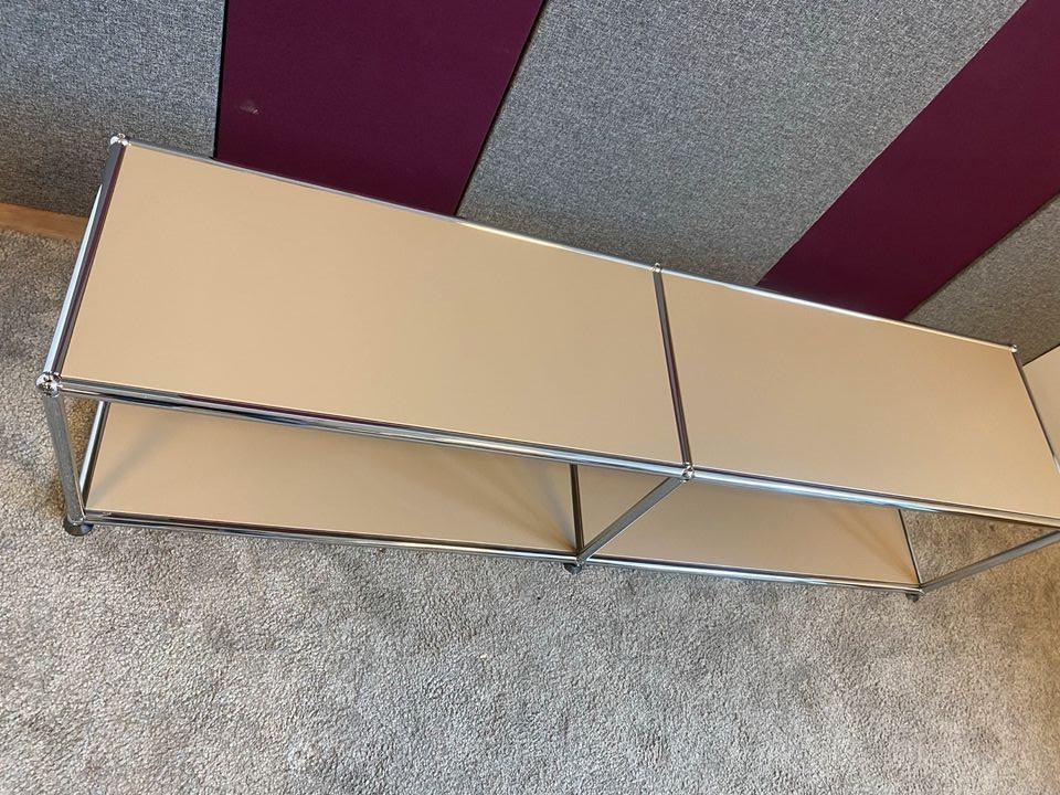 USM Haller TV-Board Regal Sideboard Lowboard offen beige ⭐ - Bild 6