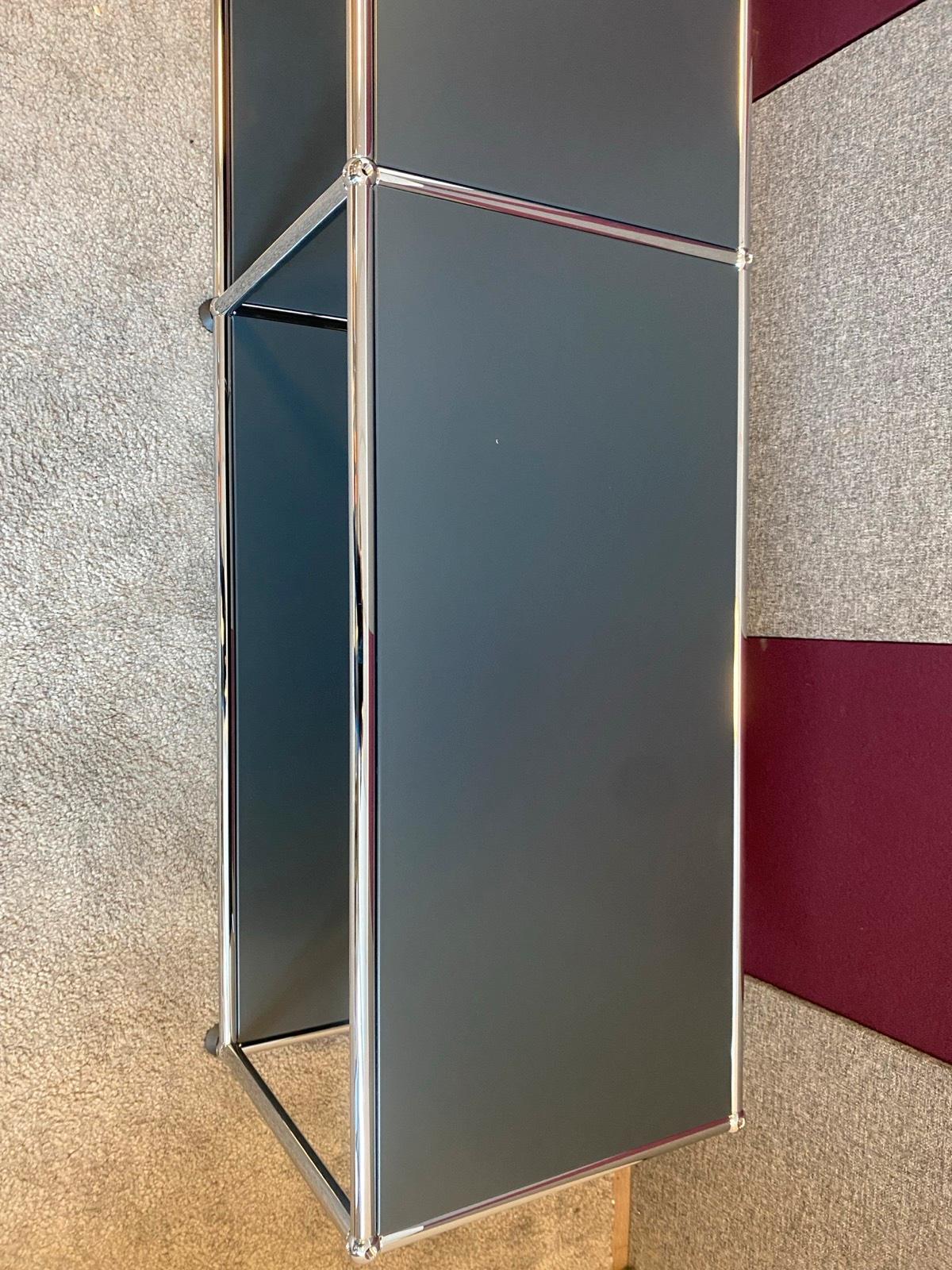 USM Haller Sideboard Lowboard TV-Board Regal offen anthrazit ⚫ - Bild 2