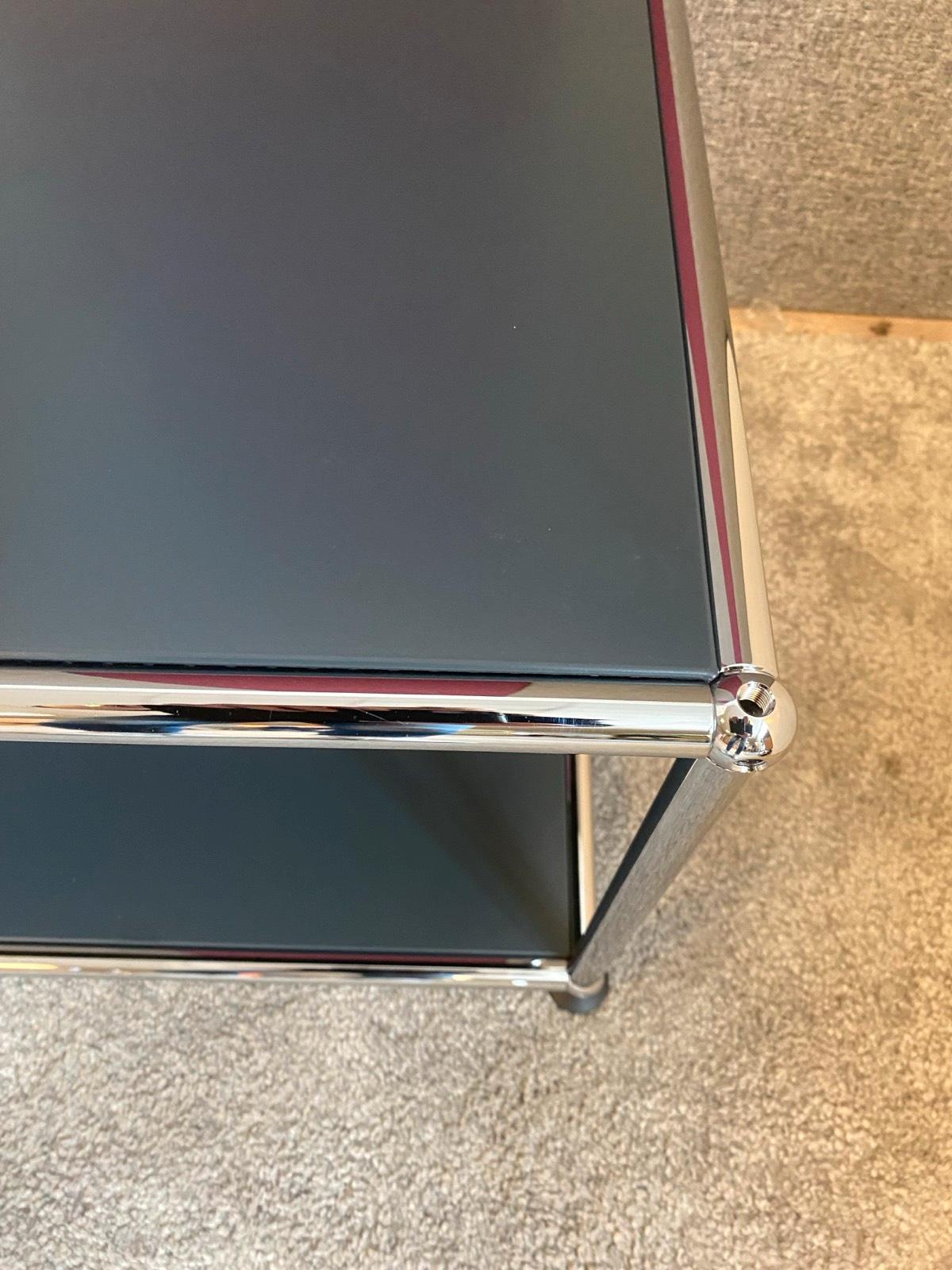 USM Haller Sideboard Lowboard TV-Board Regal offen anthrazit ⚫ - Bild 4