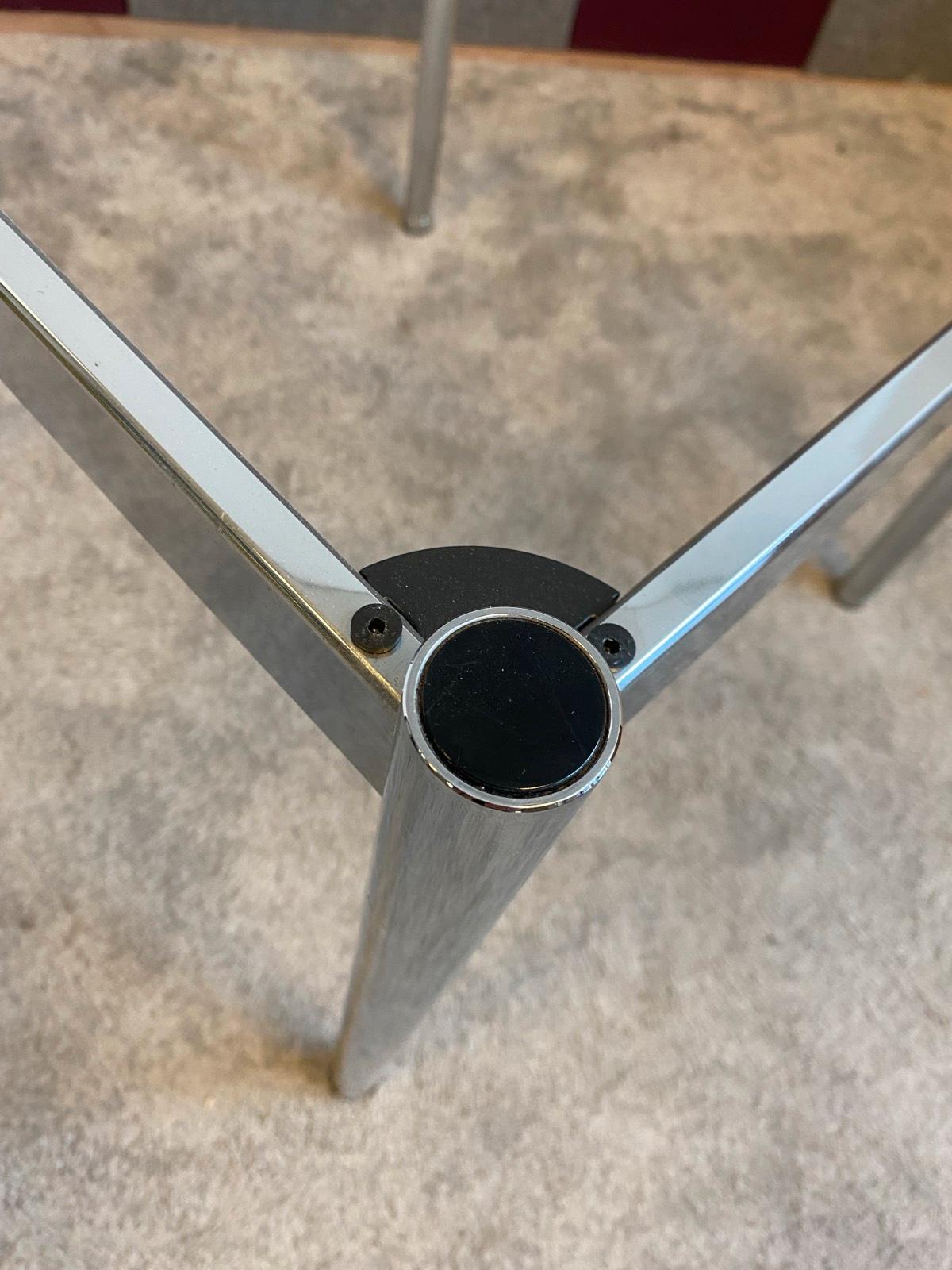 USM Haller Gestell Tischgestell Quadratisch ohne Platte - Bild 2