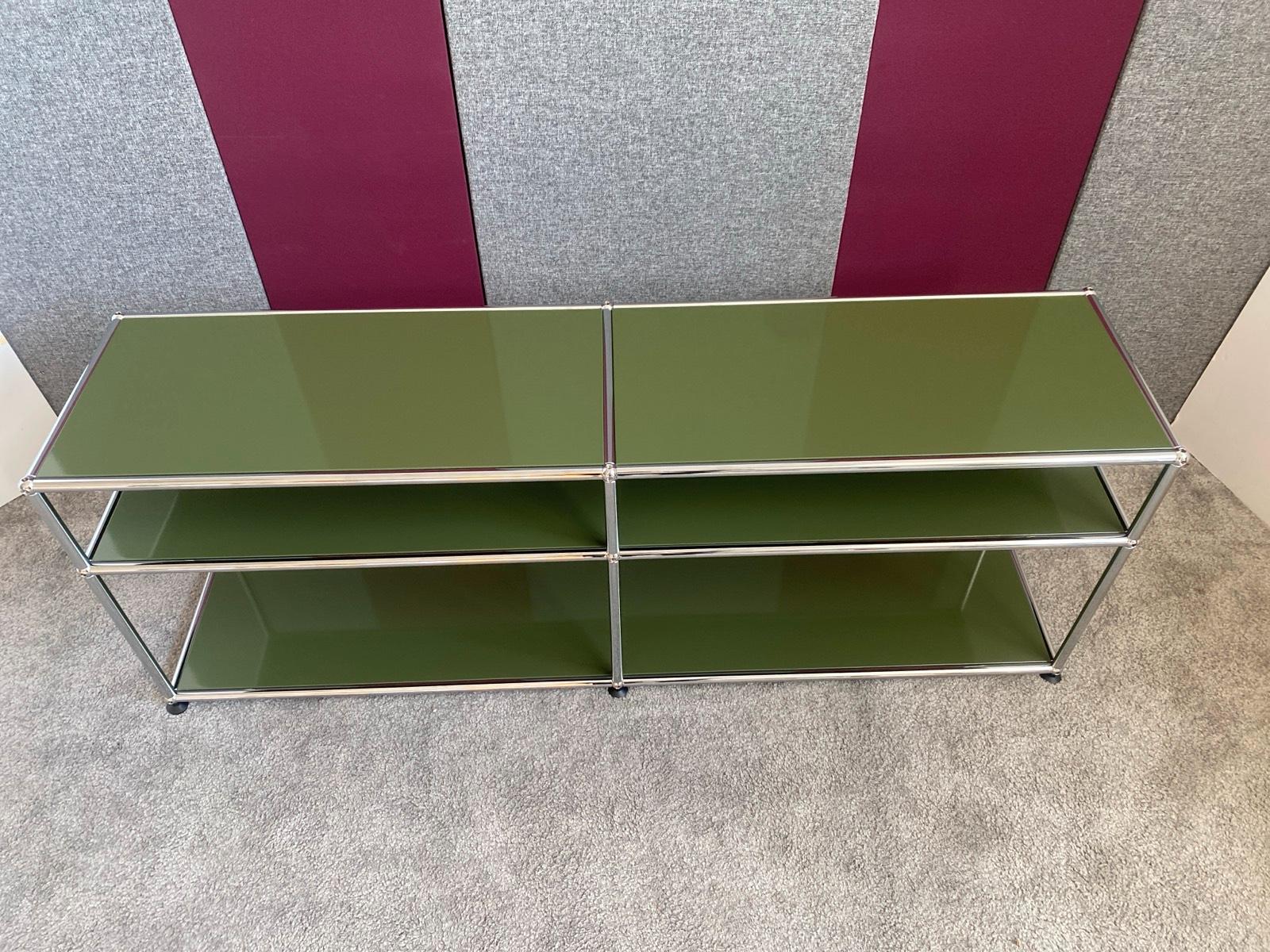 USM Haller Sideboard Lowboard TV-Board Regal offen oliv    ツ - Bild 2