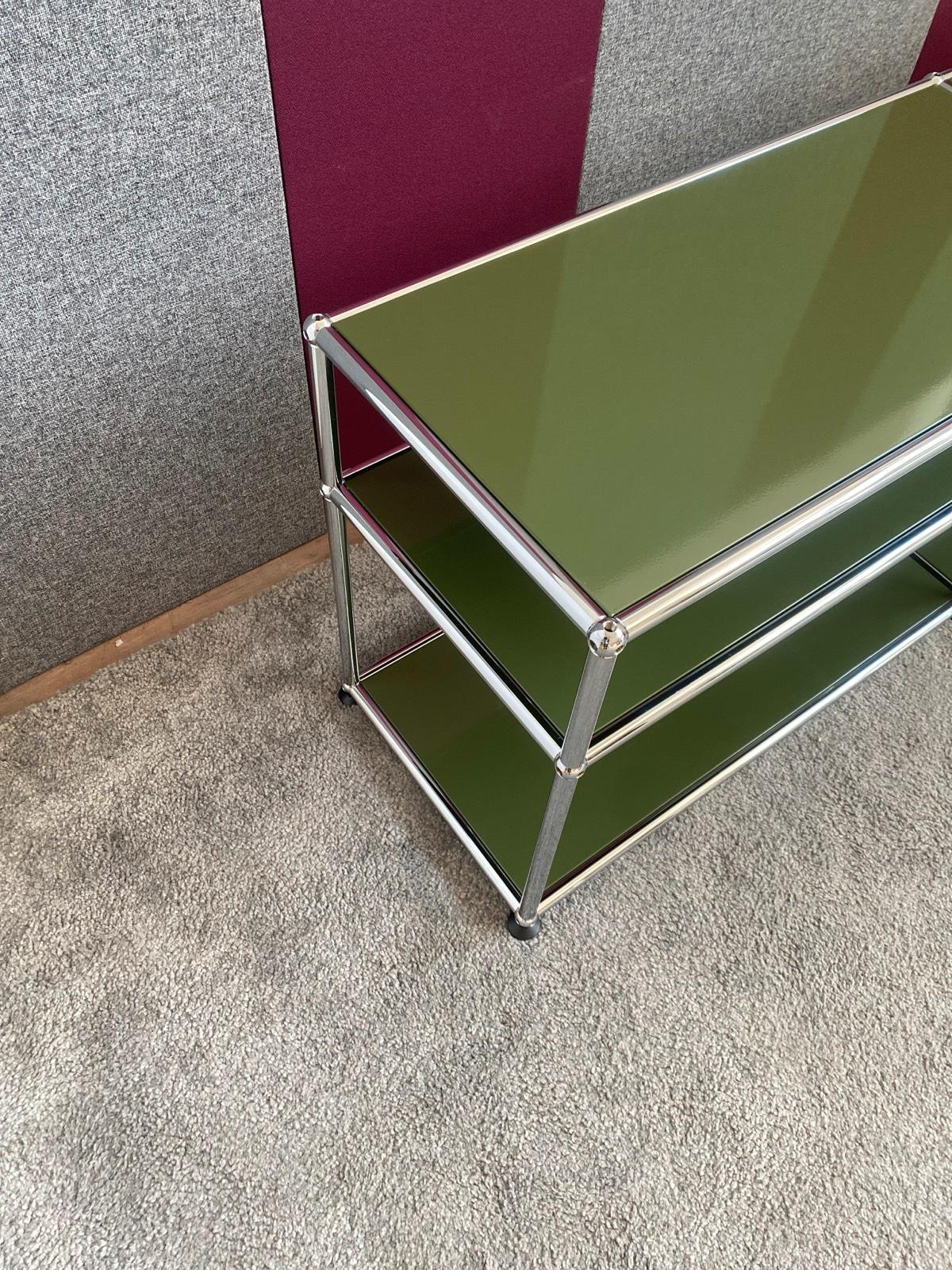 USM Haller Sideboard Lowboard TV-Board Regal offen oliv    ツ - Bild 4