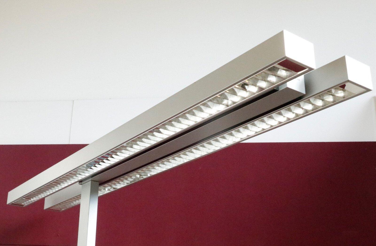 Stehlampe, Stehleuchte, Deckenfluter Trilux "Offset" - Bild 2