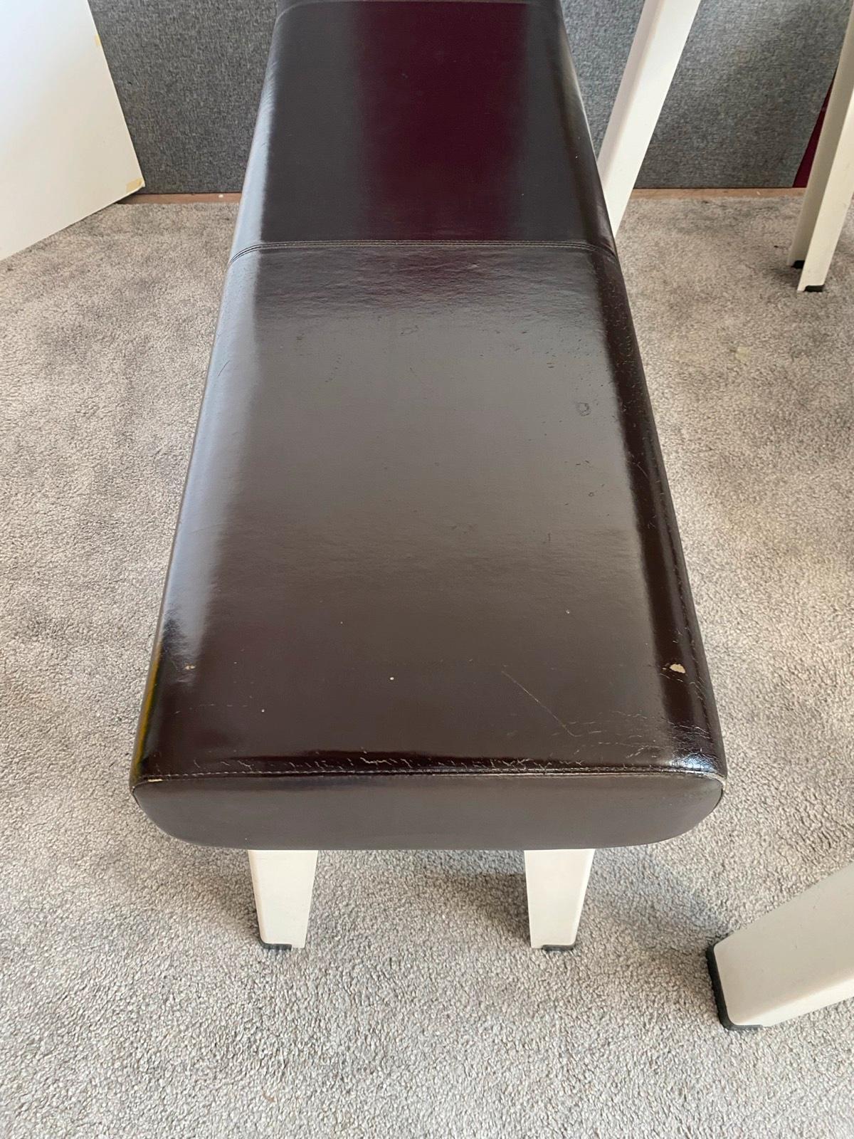 Sitzgruppe Bartisch Esstisch Hochtisch Steelcase inkl. 2 Bänken - Bild 4