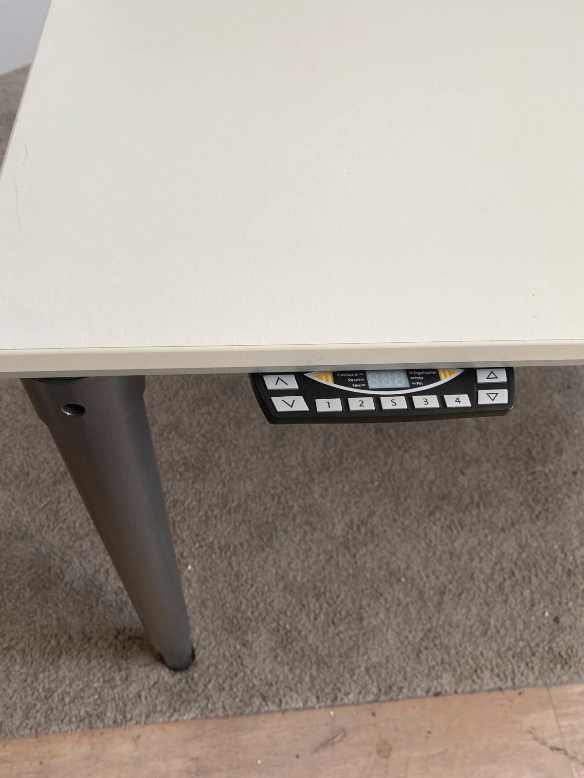 Tisch, Schreibtisch, Besprechungstisch 160x60 elektrisch memory - Bild 2