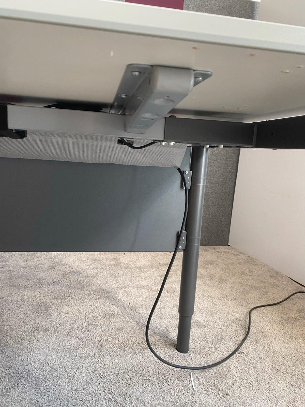 Tisch, Schreibtisch, Besprechungstisch 160x60 elektrisch memory - Bild 6