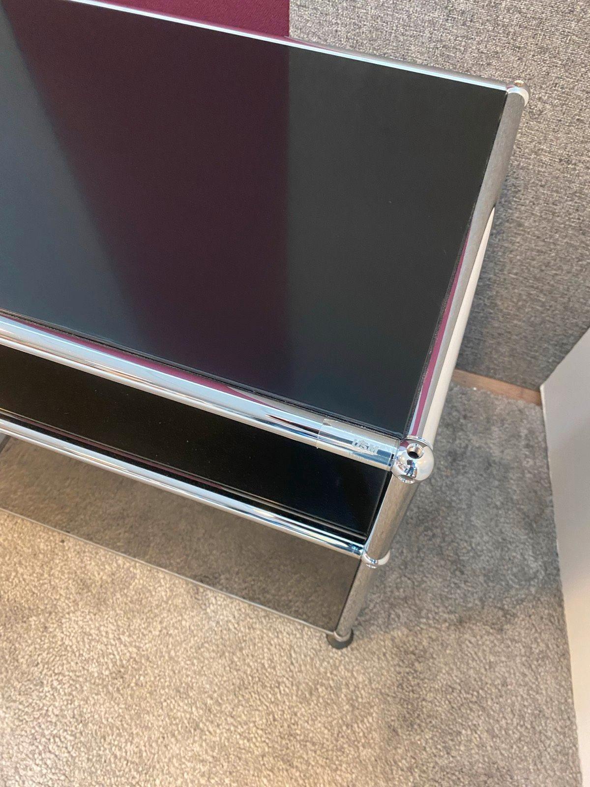 ⚫  USM Haller TV-Board Lowboard Sideboard Schrank schwarz ⚫ - Bild 8