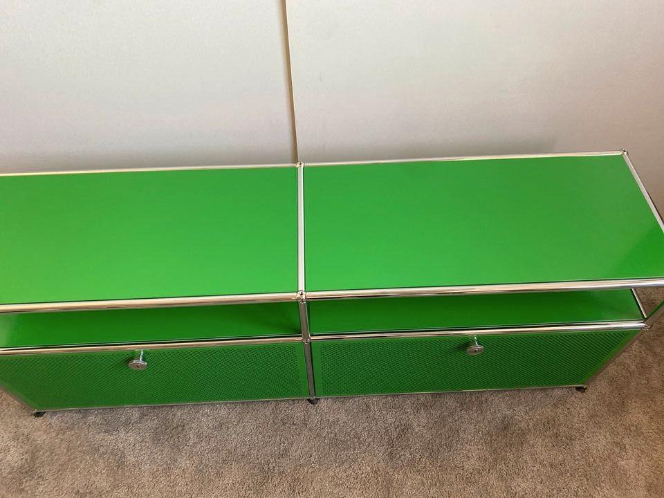 USM Haller Sideboard Lowboard TV-Board Highboard Schrank grün ✅ - Bild 2