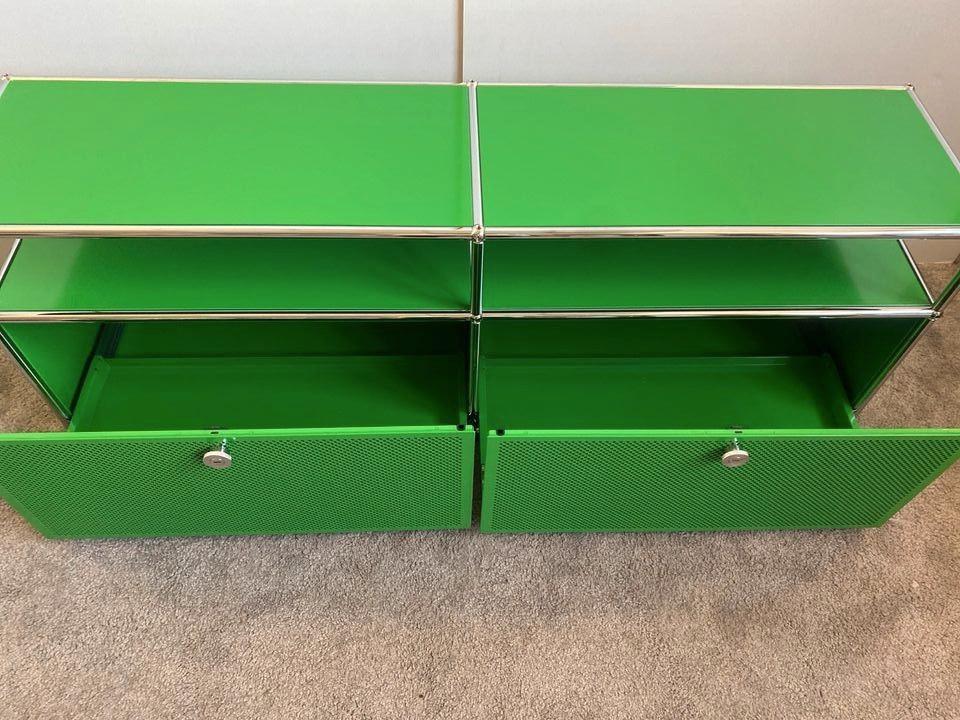 USM Haller Sideboard Lowboard TV-Board Highboard Schrank grün ✅ - Bild 6