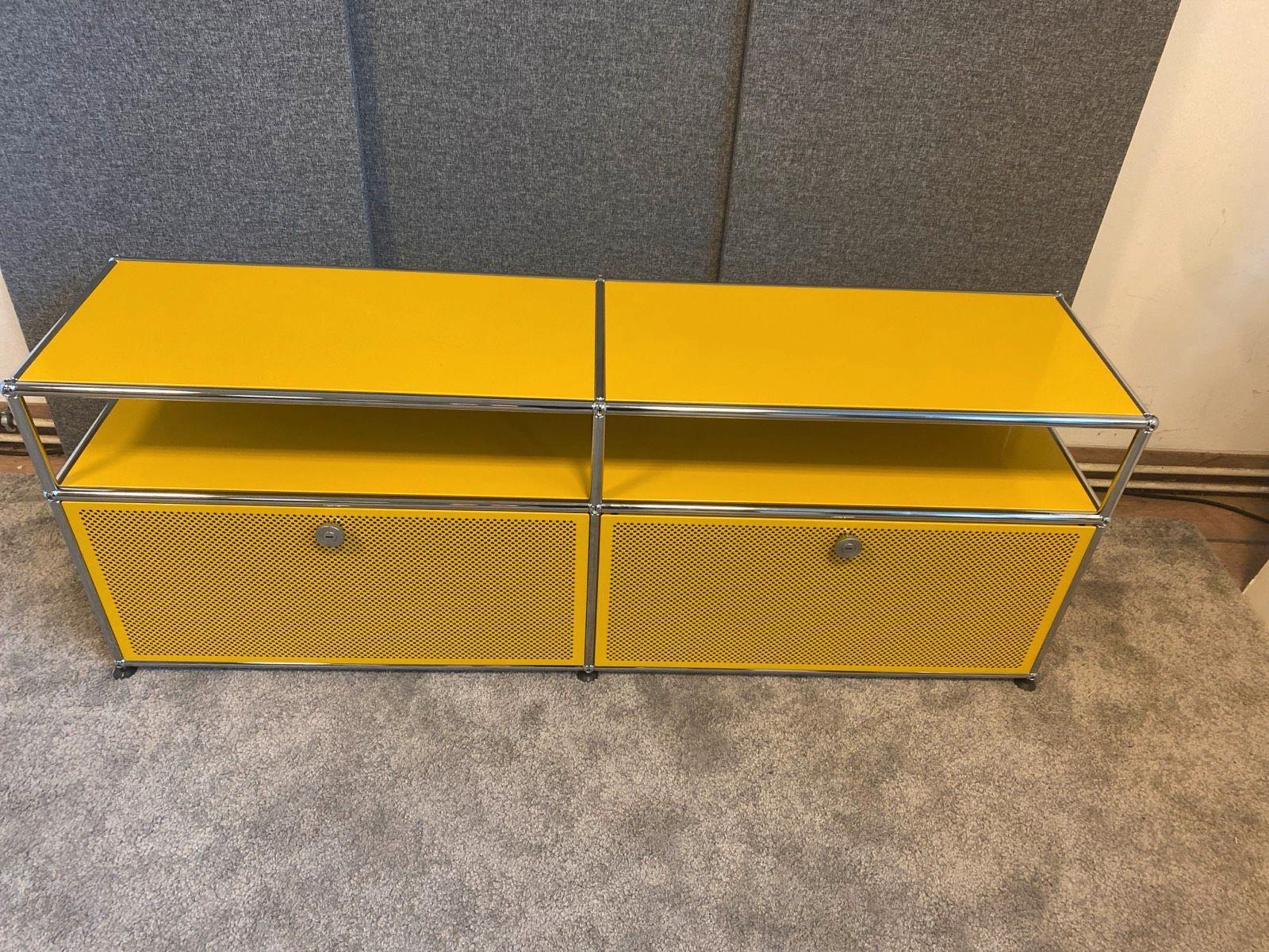 USM Haller Sideboard Lowboard TV-Board Highboard Schrank gelb ☺️