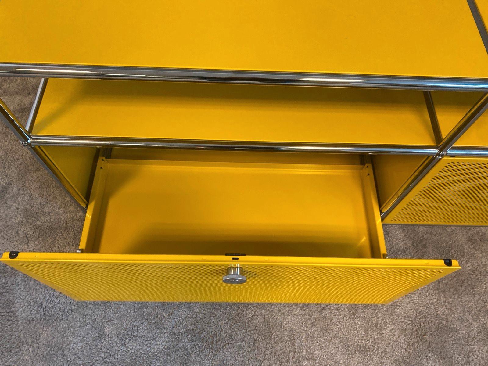 USM Haller Sideboard Lowboard TV-Board Highboard Schrank gelb ☺️ - Bild 5