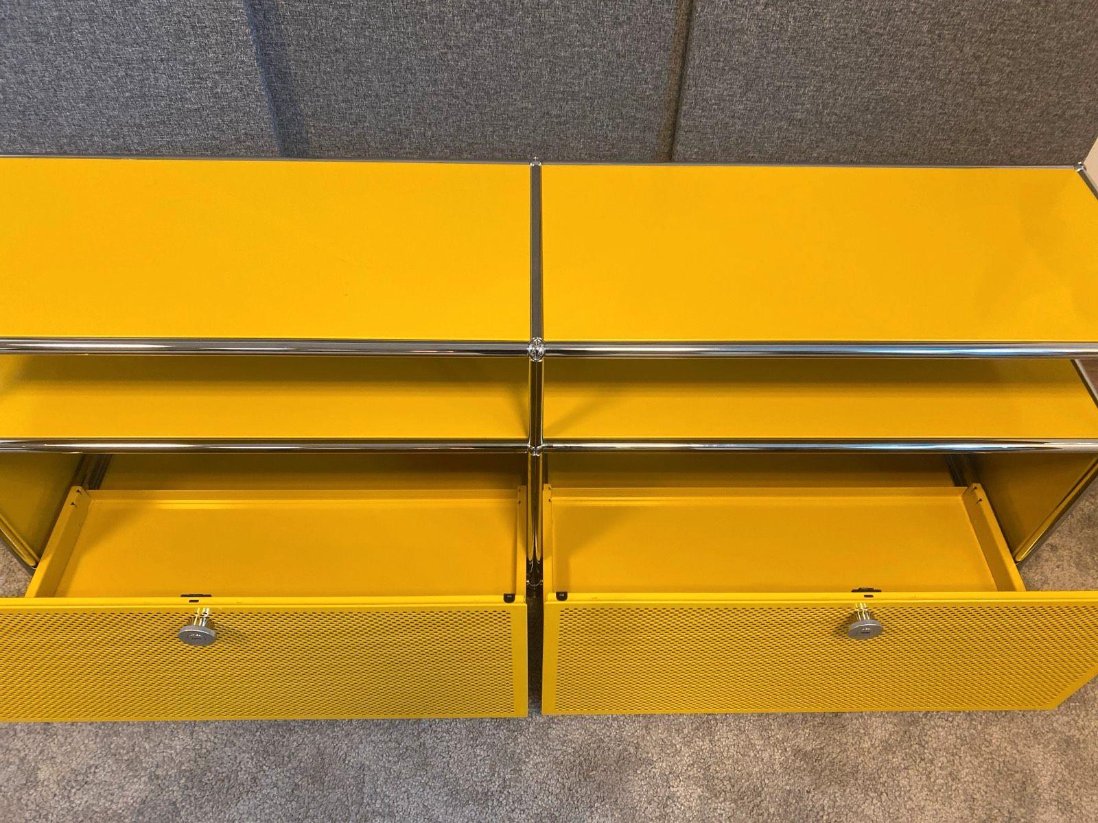 USM Haller Sideboard Lowboard TV-Board Highboard Schrank gelb ☺️ - Bild 6