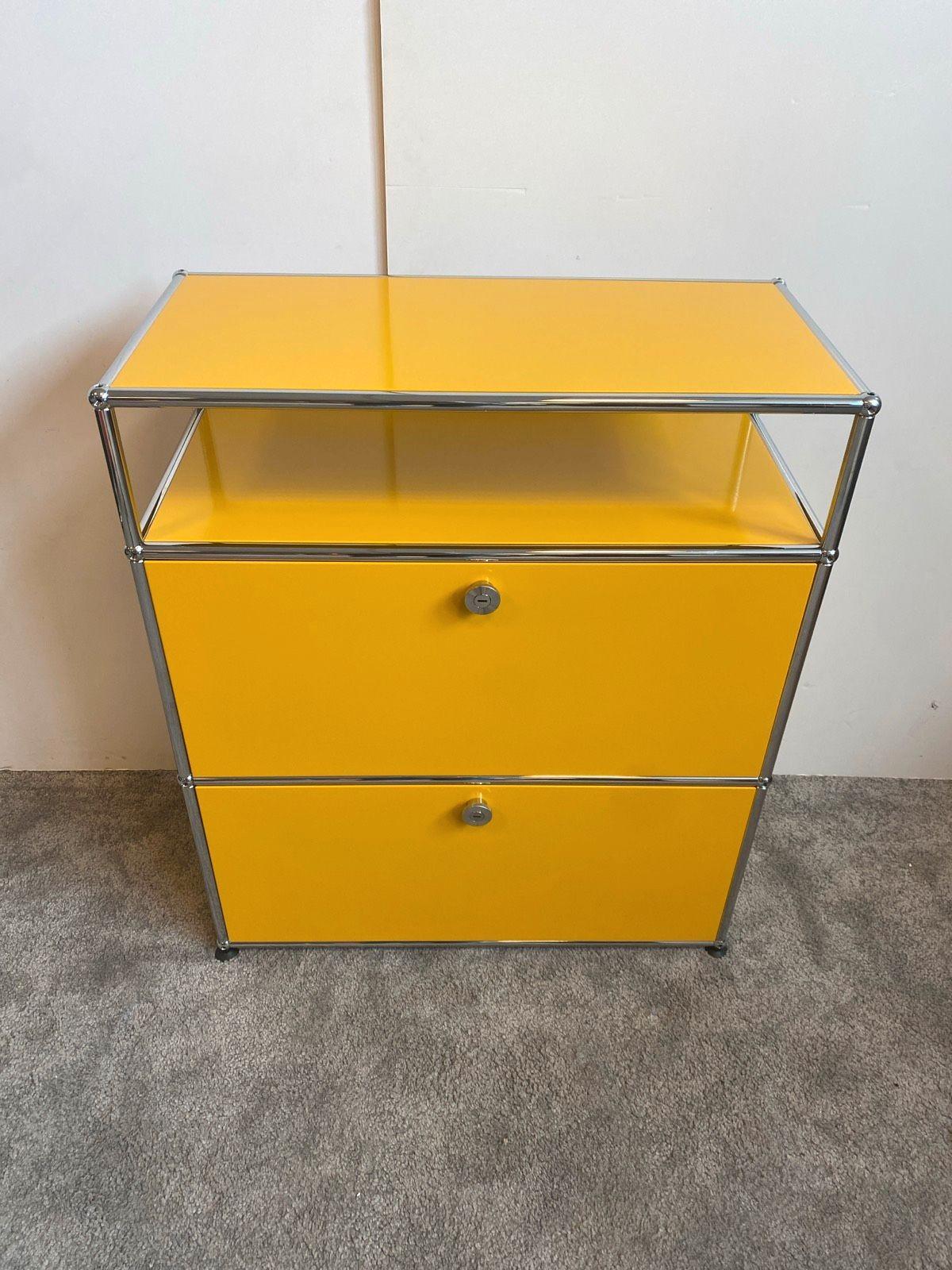 USM Haller Sideboard Lowboard TV-Board Highboard Schrank gelb
