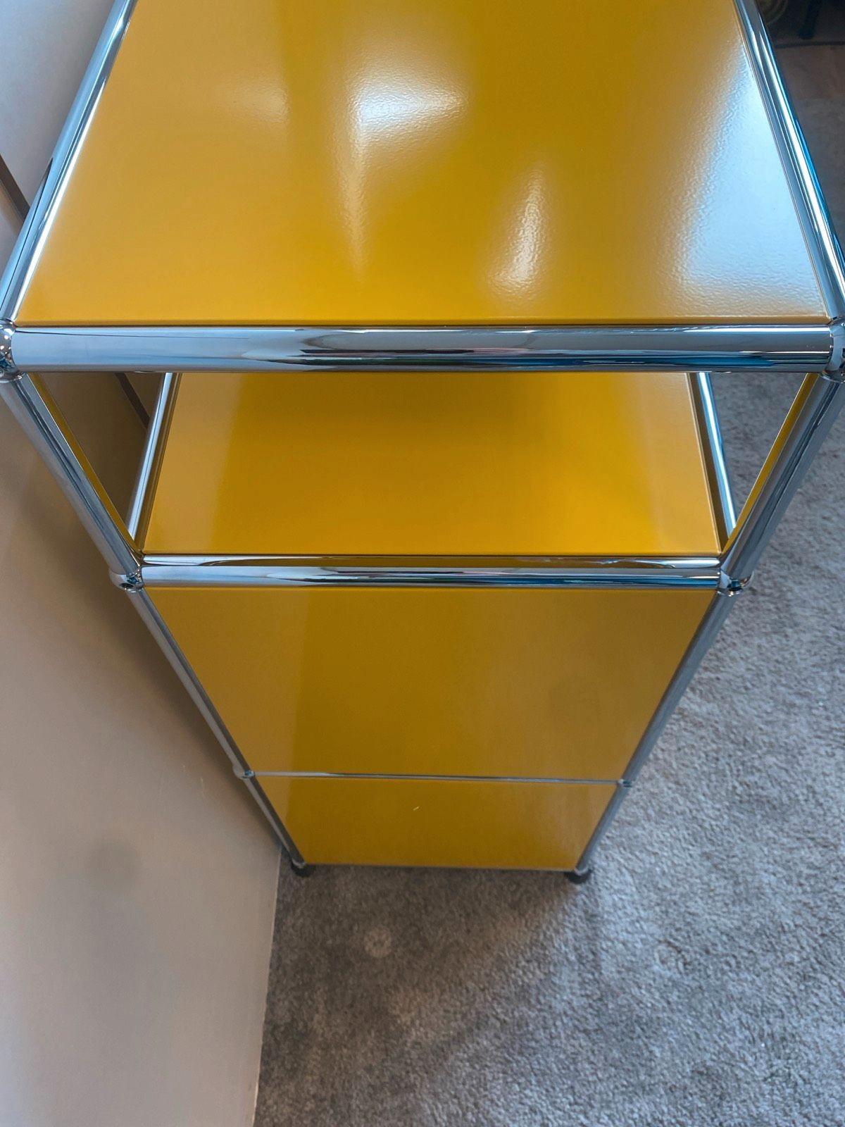 USM Haller Sideboard Lowboard TV-Board Highboard Schrank gelb - Bild 3