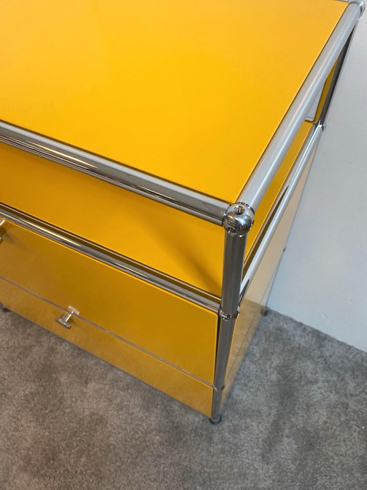 USM Haller Sideboard Lowboard TV-Board Highboard Schrank gelb - Bild 4