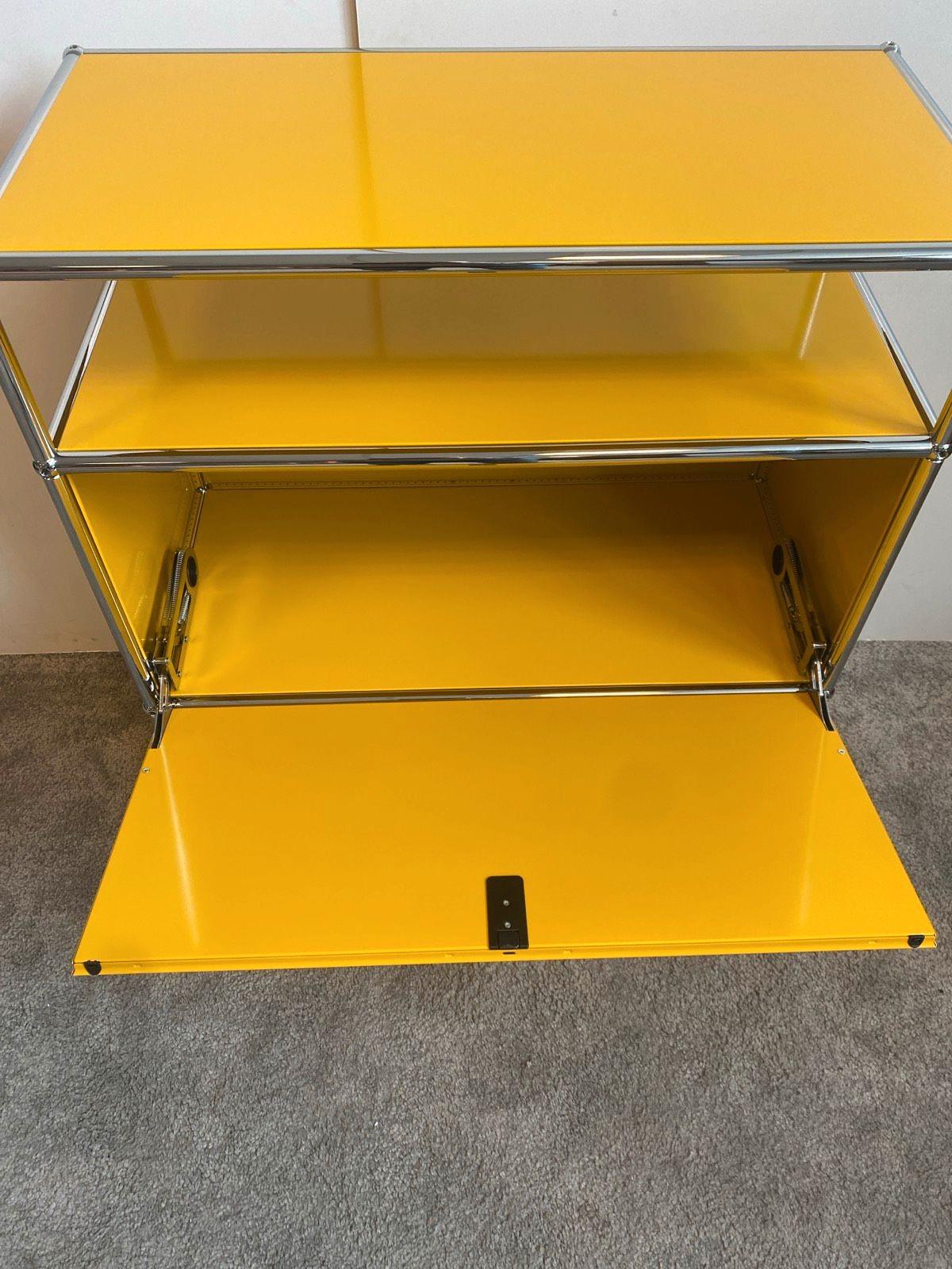 USM Haller Sideboard Lowboard TV-Board Highboard Schrank gelb - Bild 5