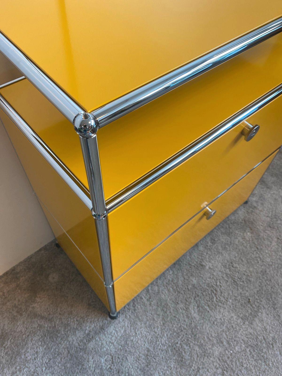 USM Haller Sideboard Lowboard TV-Board Highboard Schrank gelb - Bild 8