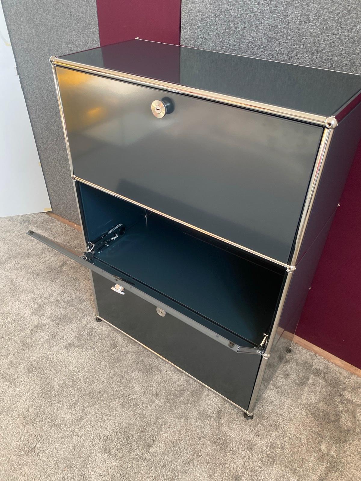 USM Haller Sideboard Lowboard TVBoard Highboard Schrank Anthrazit - Bild 6